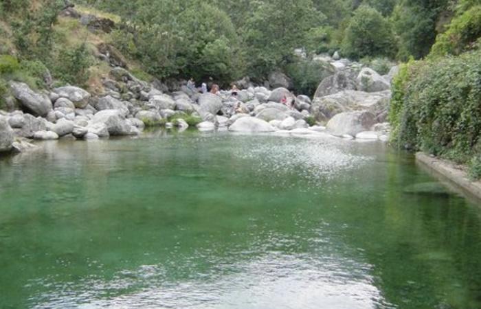 Natürliche Schwimmbecken des Risquillo in Guisando