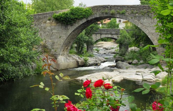 Brücken über den Fluss Cantos in Arenas de San Pedro