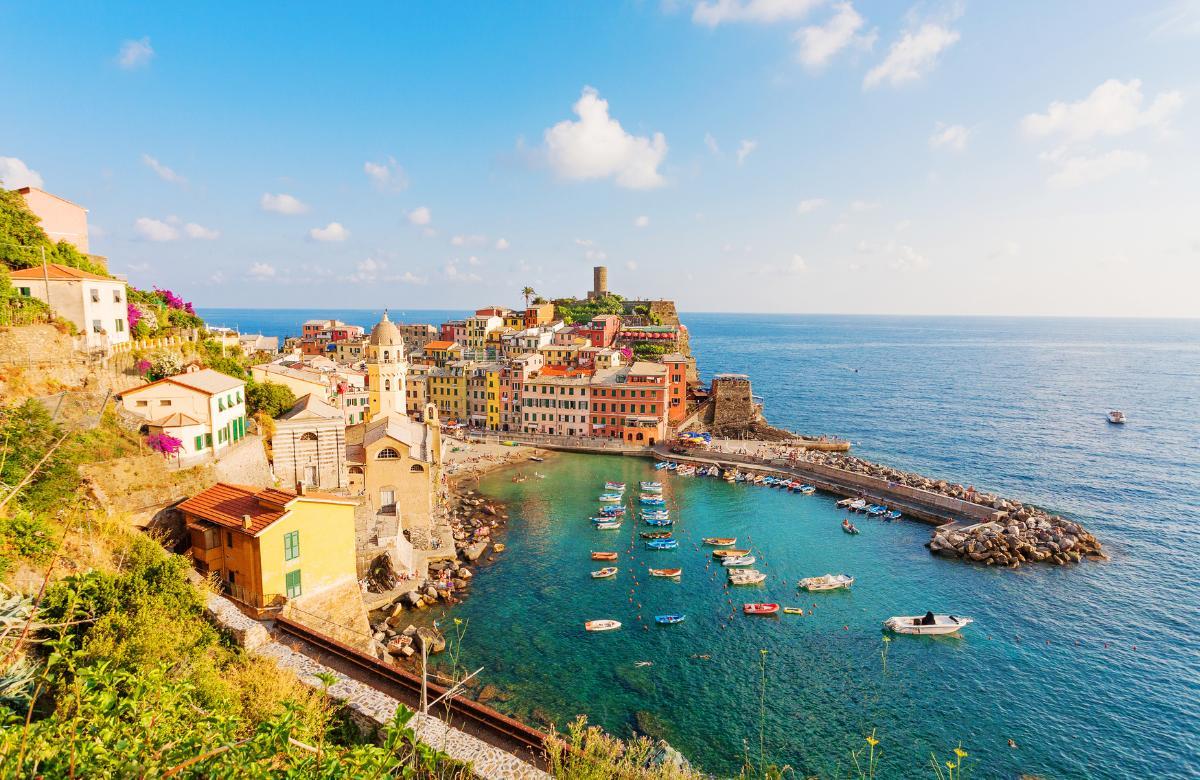 Vernazza die schönsten Dörfer Europas