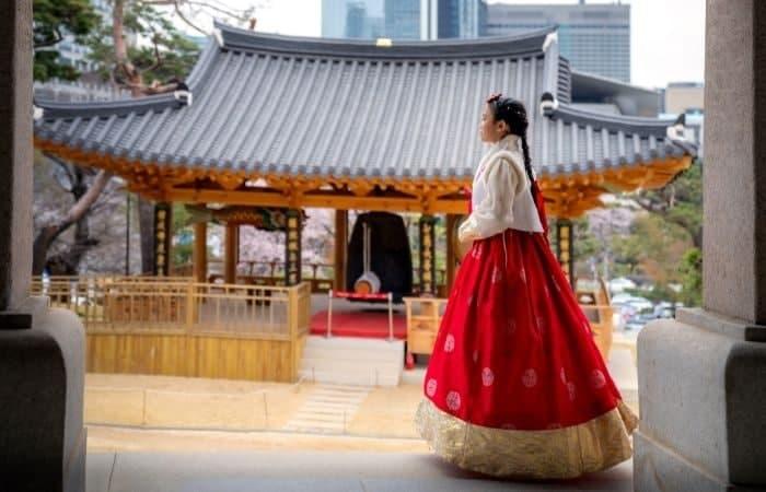 Curiosidades da Coreia do Sul: traje tradicional