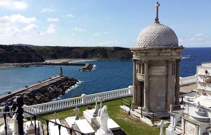 Cemitério de Luarca em Asturias