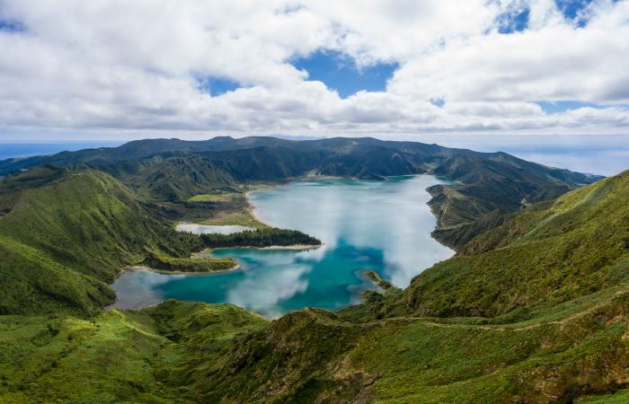 Die Azoren, Lagoa do Fogo in San Miguel