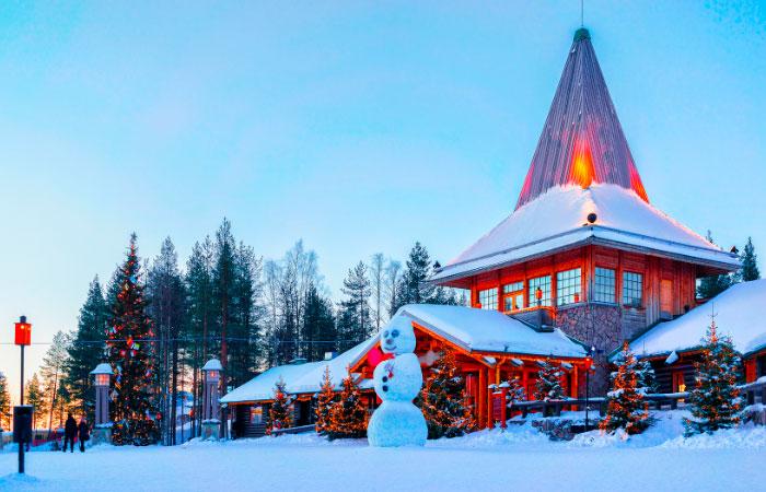 Rovaniemi, Finnland, Weihnachten