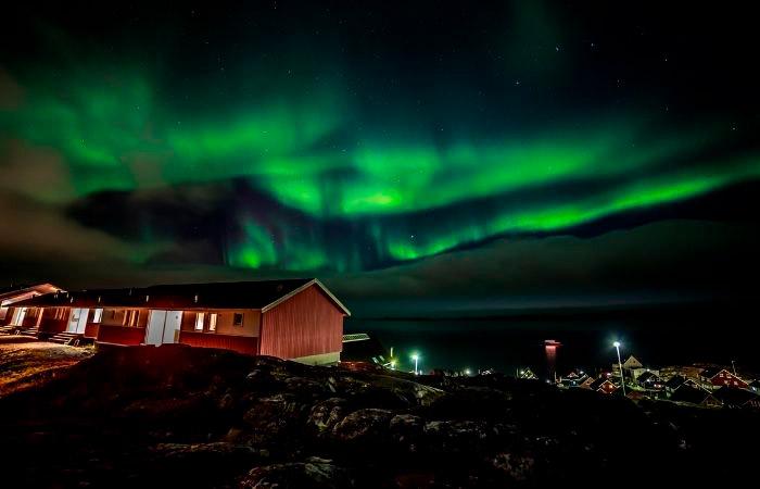 Nordlichter in Grönland