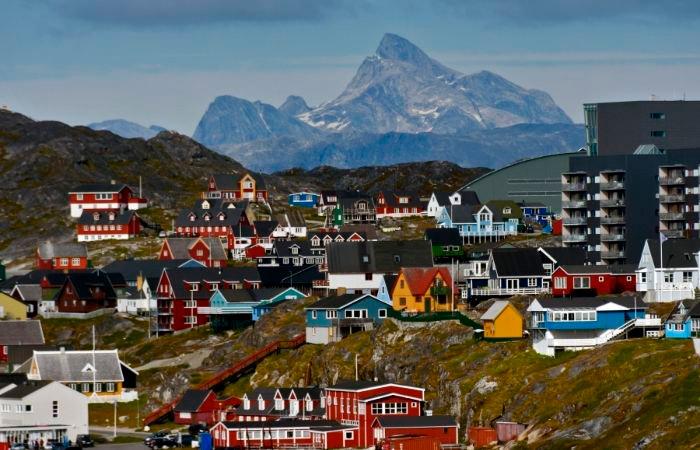 Nuuk, die grönländische Hauptstadt