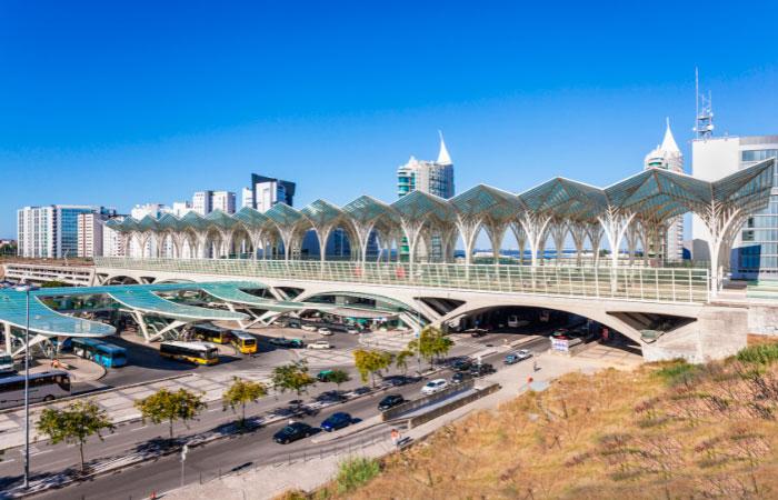 Gare do Oriente em Portugal