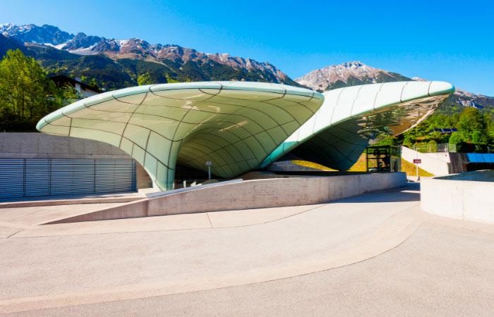 Hungerburg projetado por Zaha Hadid