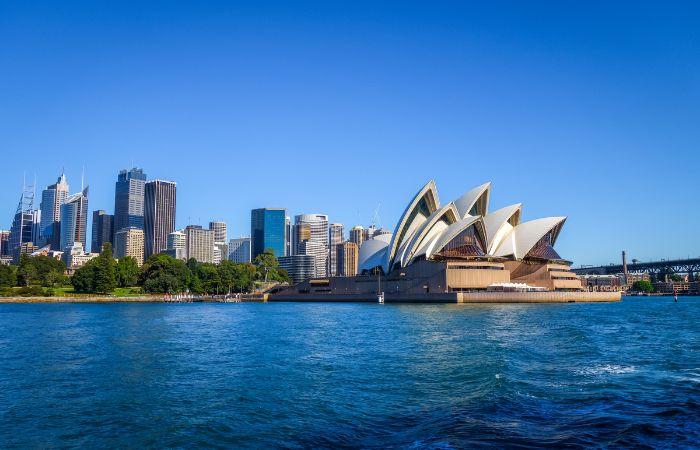Ópera de Sydney, Austrália com crianças