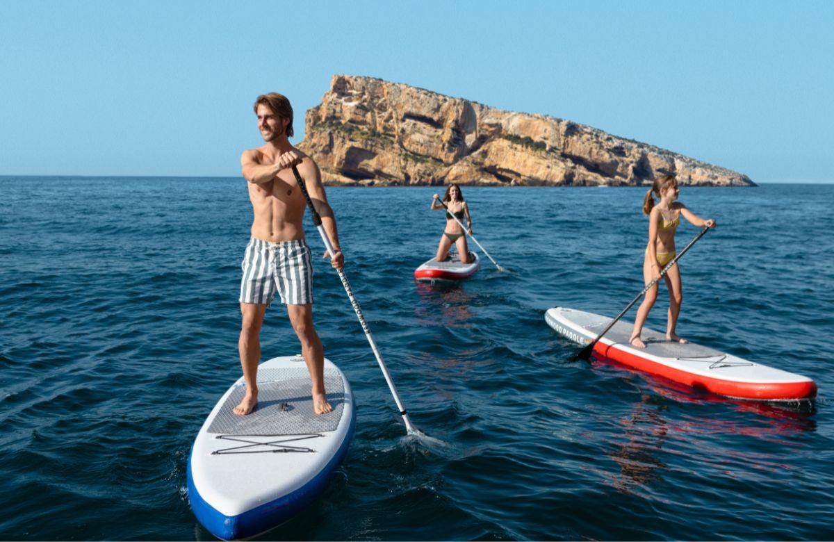 Benidorm mit Familie: Paddle Surf