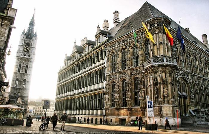 Rathaus von Gent, Belgien