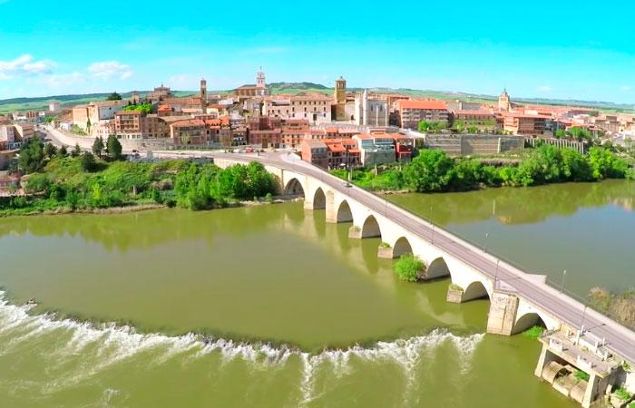 Tordesillas Valladolid Spanien Dörfer auf dem Weg zum Strand