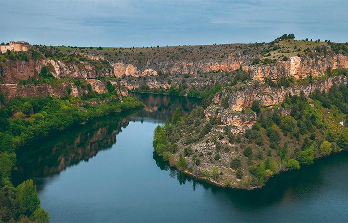 Familienwanderungen in der Natur: Parque Natural Hoces del Duratón