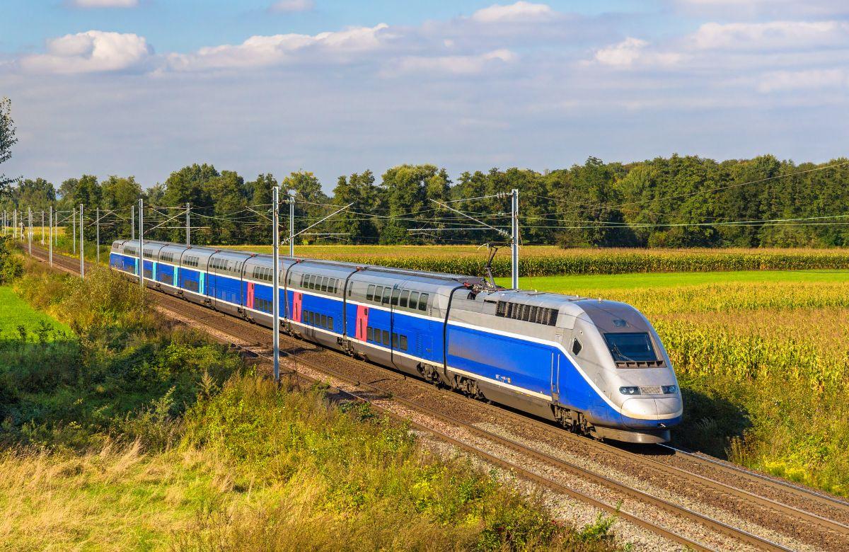 Französischer Hochgeschwindigkeitszug TGV
