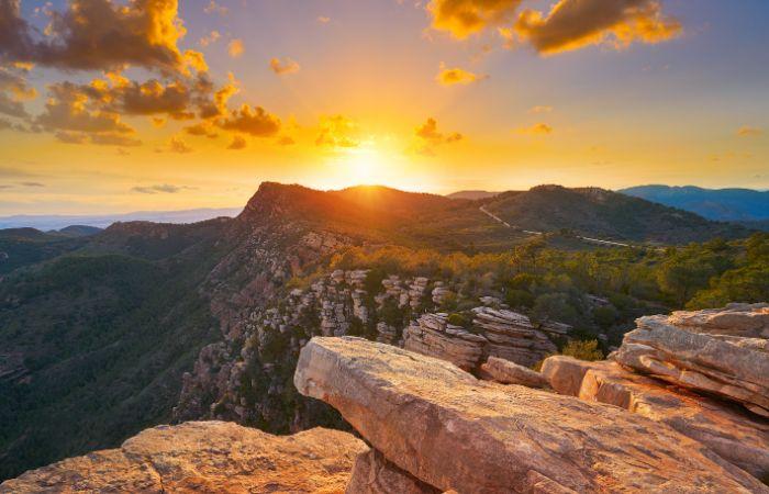 Beeindruckende Sonnenuntergänge: vom Aussichtspunkt El Garbí, Valencia