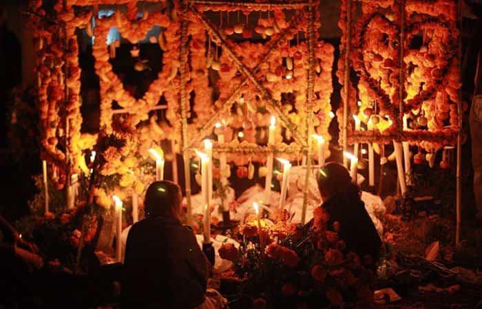 Altar no Dia de Finados no México