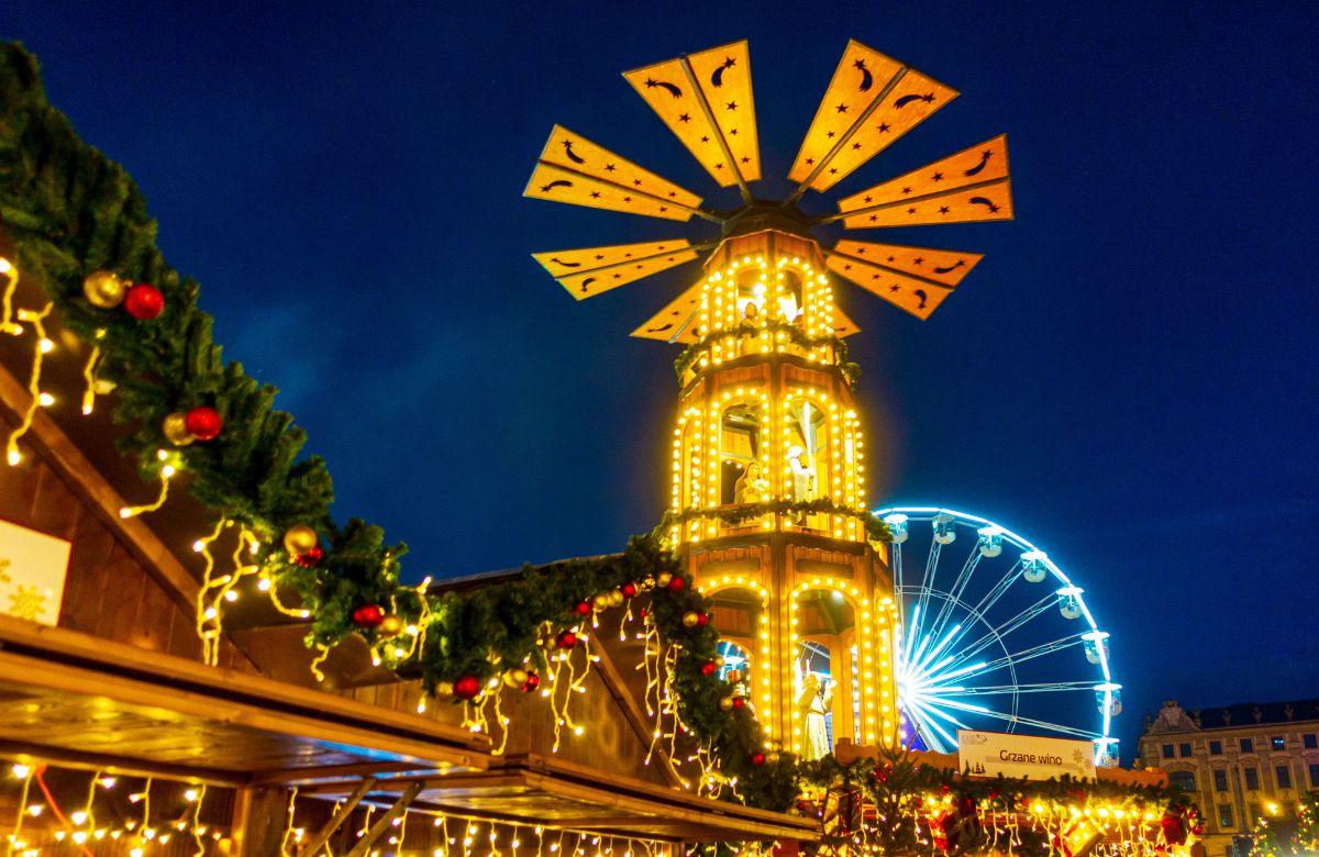 Weihnachtsmarkt in Posen, Polen