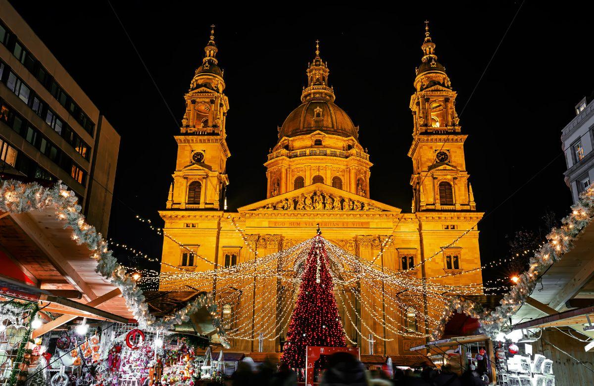 Weihnachtsmarkt in Budapest, Ungarn