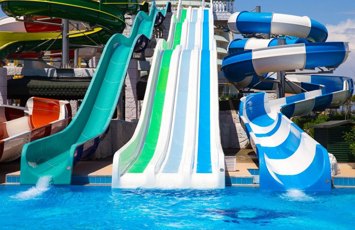 Attraktionen in den Wasserparks