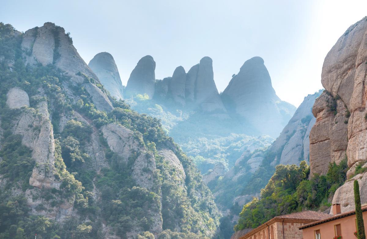 Montserrat Catalunha montanhas da Espanha
