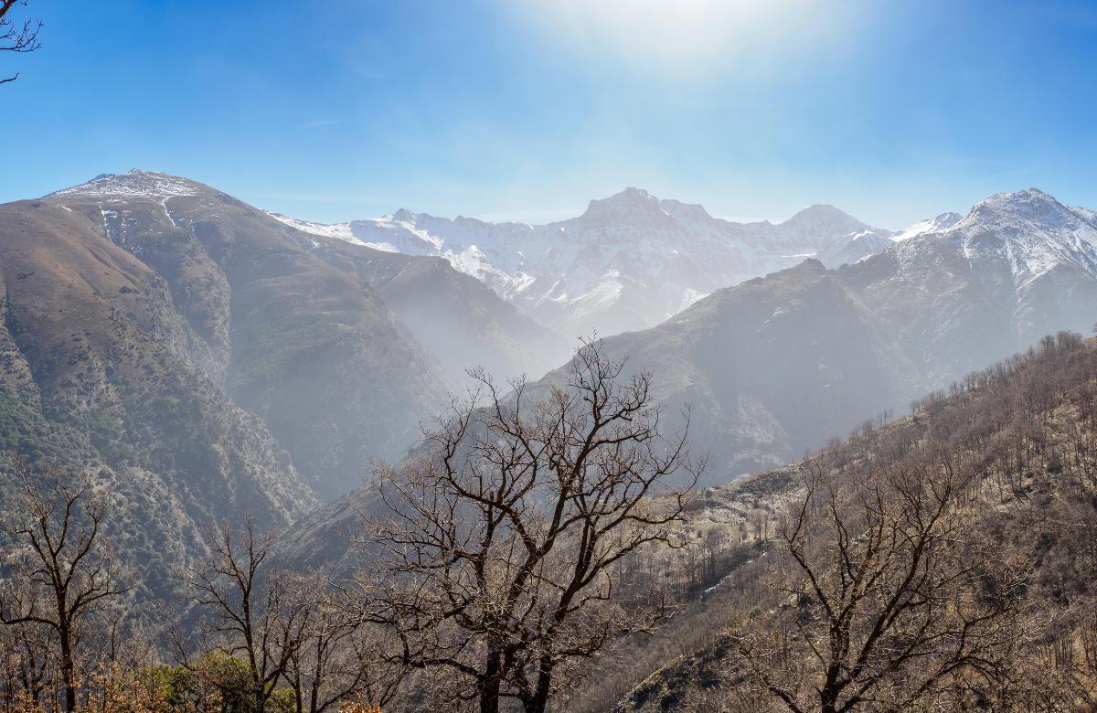 Mulhacén Andaluzia montanhas da Espanha