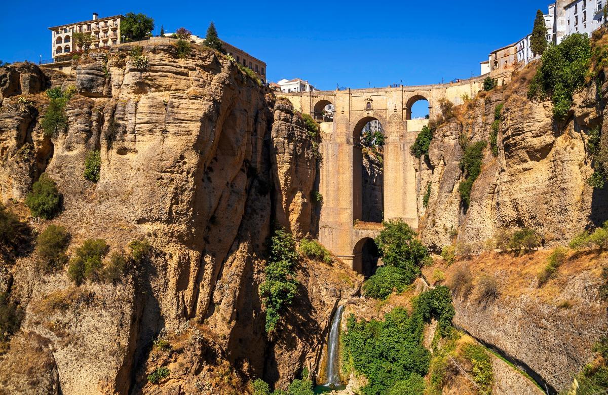 Neue Brücke von Ronda, die emblematischste Brücke Spaniens