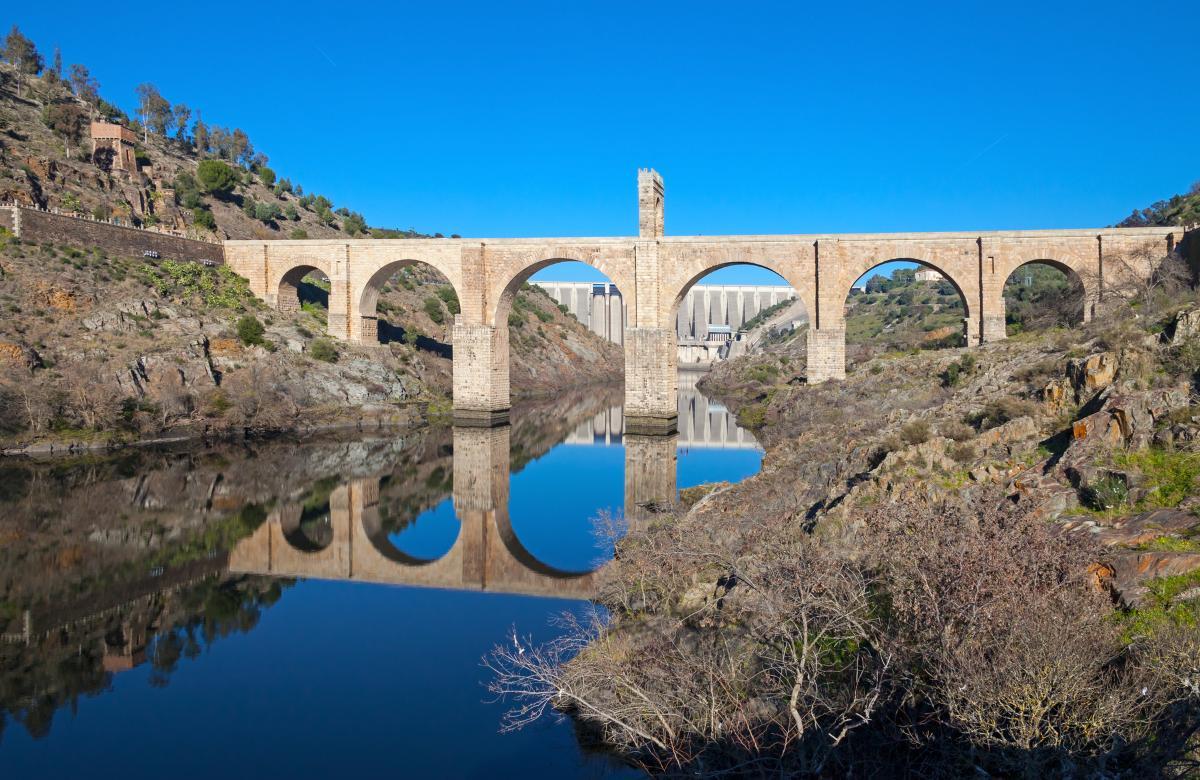 Brücke von Alcántara, emblematische Brücke Spaniens