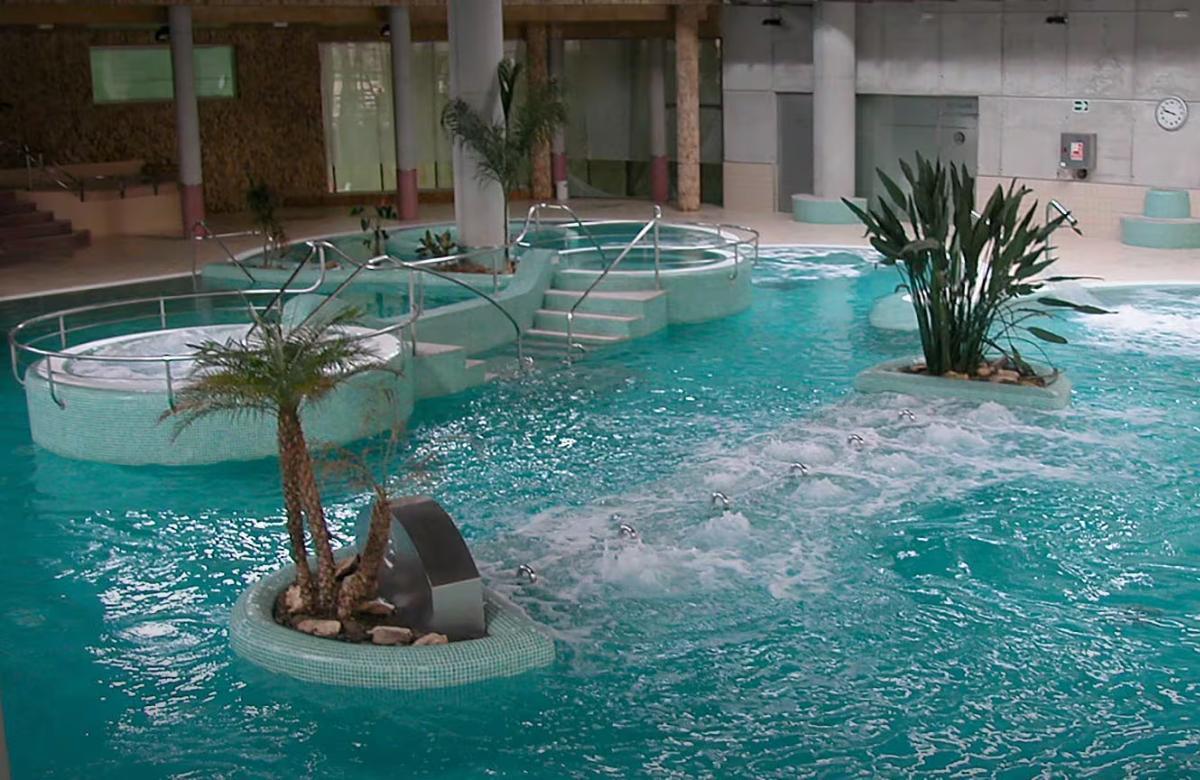 termas naturais da Espanha: balneário de Archena Murcia