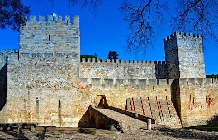 Castelo de São Jorge in Lissabon
