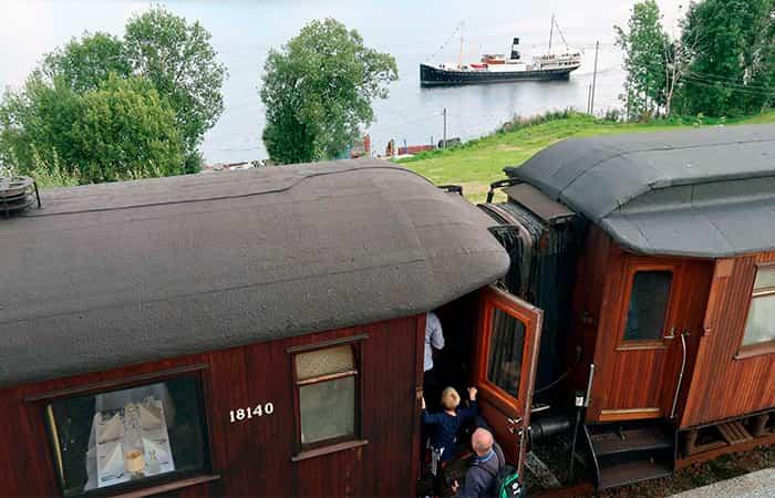 Bergen mit Kindern, Eisenbahnmuseum