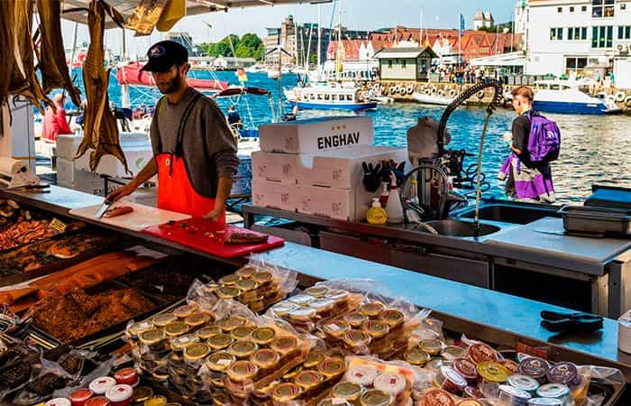 Bergen mit Kindern, Fischmarkt