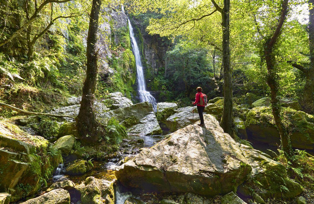 Turismo responsabile in Asturias occidentale: Cascate di Oneta