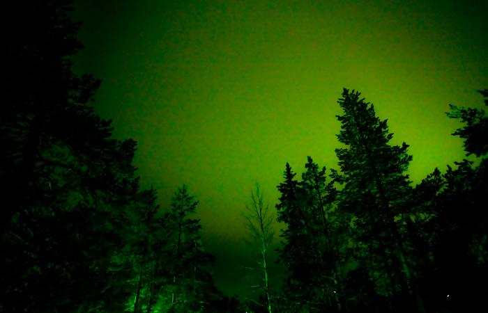 Rovaniemi luzes do norte aurora boreal