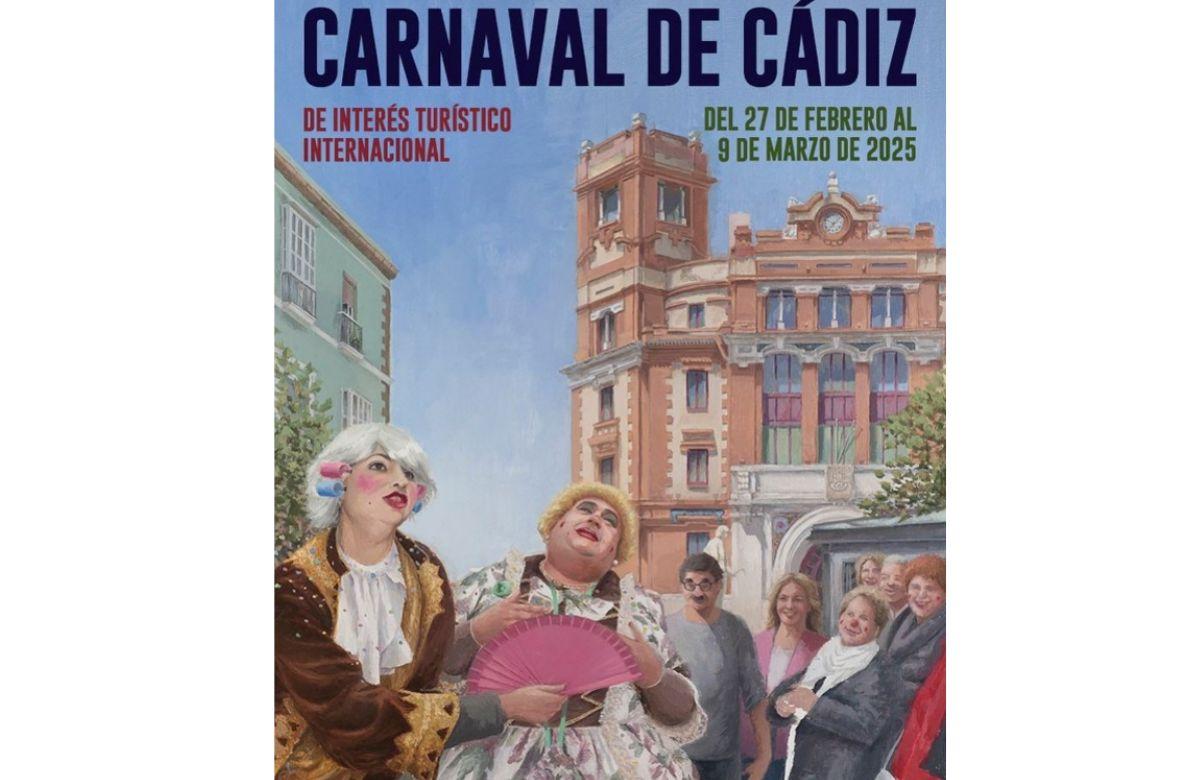 Carnaval de Cádiz com crianças: Cartaz 2025