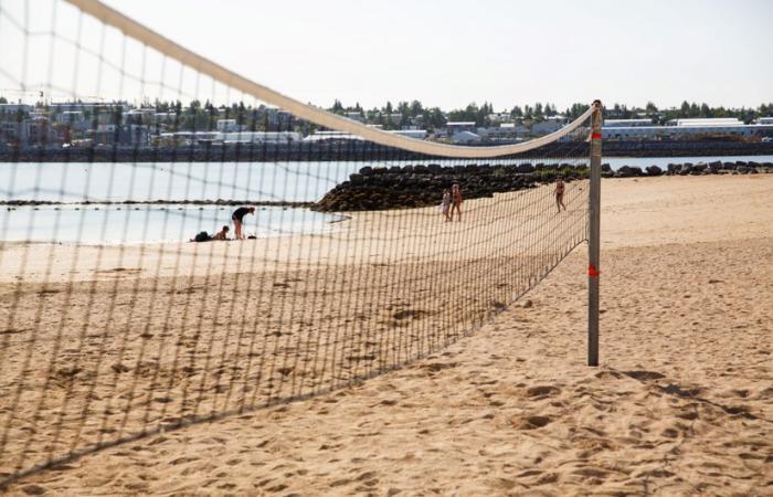 Reykjavik mit Kindern geothermischer Strand