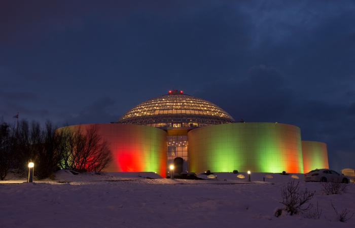 Perlan Gebäude Reykjavik