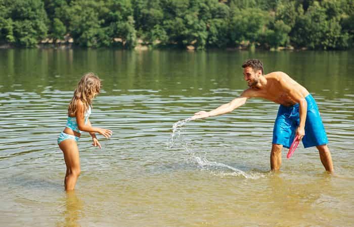 Baden erlaubt