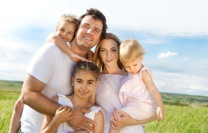 Reisen mit einer großen Familie