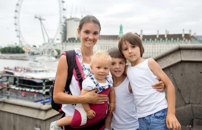 Famiglia a Londra