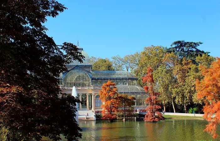 attività per la primavera a Madrid: Palazzo di Cristallo, Parco del Retiro