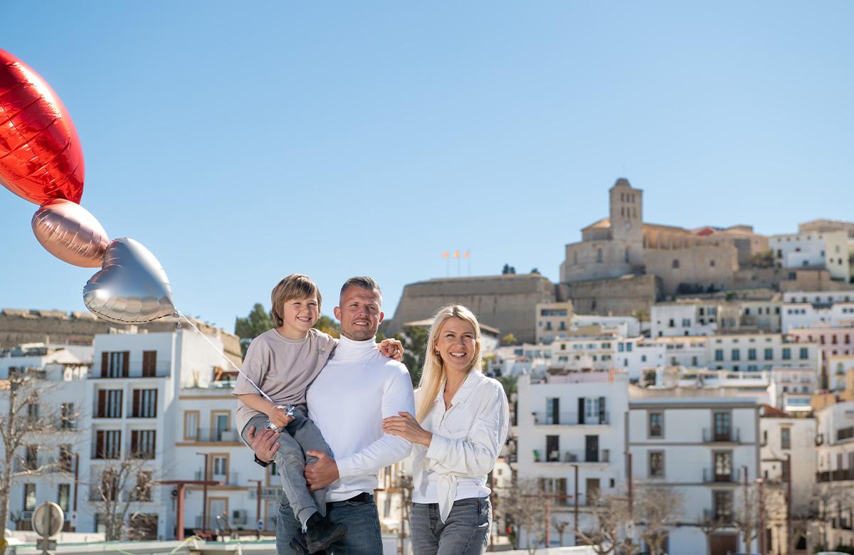 Urlaub auf Ibiza: 'Familienmomente' schaffen