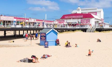 Great Yarmouth’s Britannia pier.